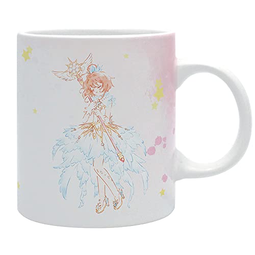ABYSTYLE - Cardaptor Sakura – Tasse – 320 ml – Sakura Watercolor – Subli Mate von ABYSTYLE