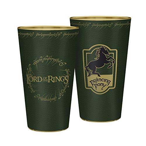 ABYSTYLE - Der Herr der Ringe - XXL Glas - 400 ml - Prancing Pony von ABYSTYLE