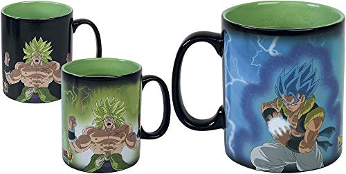 ABYSTYLE - Dragon Ball Super Broly - Heat Change Tasse - 460 ml - Gogeta & Broly von ABYSTYLE