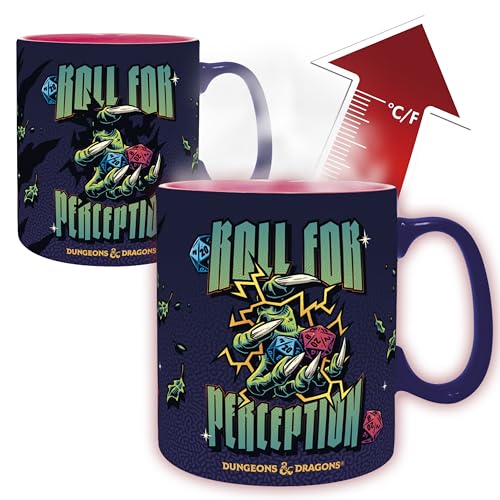 Tasse Dungeons & Dragons - Roll For Perception (Zaubertasse) von ABYSTYLE