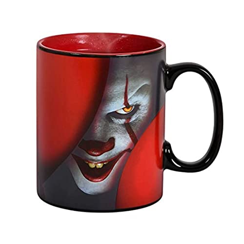 ABYSTYLE - Es Time To Float Pennywise Thermoeffekt Tasse von ABYSTYLE