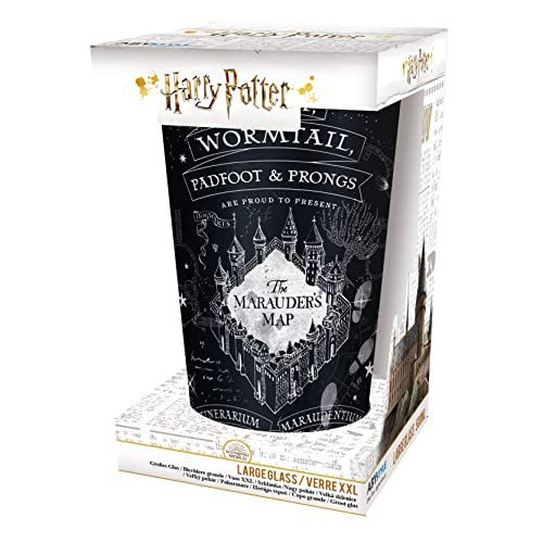 ABYSTYLE - Harry Potter - XXL Glas - 400 ml - Karte des Rumtreibers von ABYSTYLE