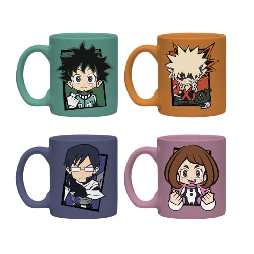 ABYSTYLE - My Hero Academia Espressotassen Chibi Set 4 Stück von ABYSTYLE