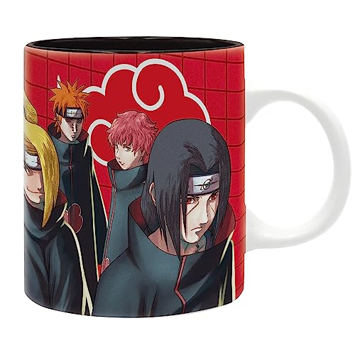 ABYSTYLE - Naruto Shippuden Tasse "Wahl der Fans Artwork Akatsuki, Keramik, 320ml von ABYSTYLE