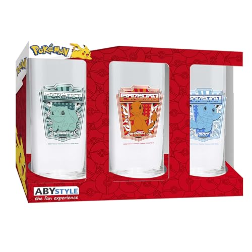 ABYSTYLE - Pokemon Set mit 3 Gläsern ABYSTYLE - Pokemon Set mit 3 Gläsern von ABYSTYLE