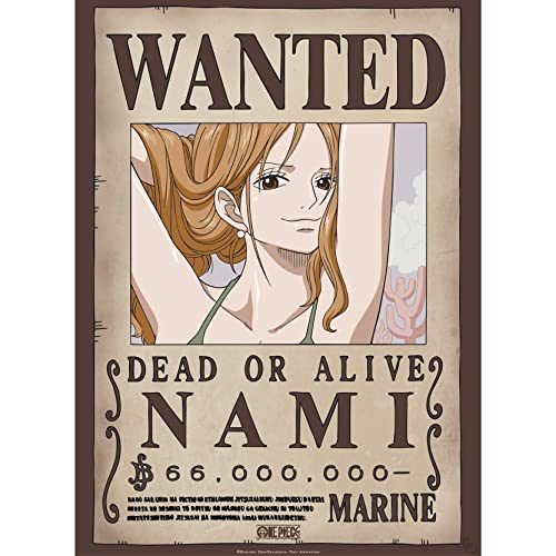 ABYSTYLE Poster One Piece Wanted Nami 38x52cm von ABYSTYLE