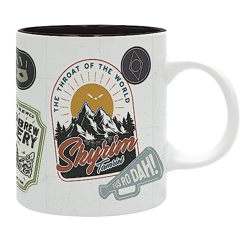 ABYSTYLE - Skyrim Tasse (320 ml, Kunststoff, Becher, Tasse, 3098740031) von ABYSTYLE