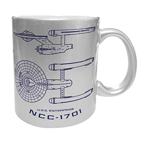 ABYSTYLE Star Trek Enterprise Silber Tasse von ABYSTYLE