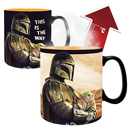 ABYSTYLE Star Wars – Mando – Thermobecher, 460 ml von ABYSTYLE