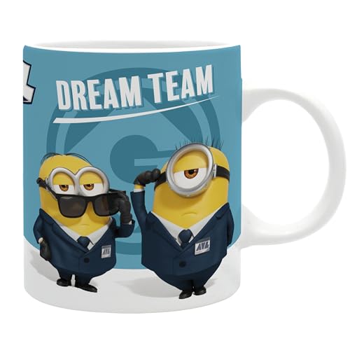 ABYSTYLE Tasse aus "Ich - Einfach Unverbesserlich", 4 Minions, für Kaffee und Tee, 320 ml von ABYSTYLE