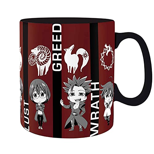 ABYSTYLE - The Seven DeADLY SINS Tasse Chibi Sins groß von ABYSTYLE