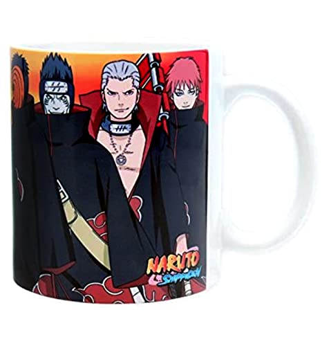 ABYstyle ABYMUG125 Tasse Naruto Shippuden "Akatsuki", 320 ml von ABYSTYLE