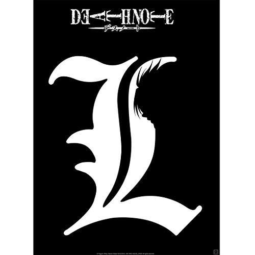 ABYstyle - Death Note Poster (L Shadow (38,1 x 52,1 cm) von ABYSTYLE