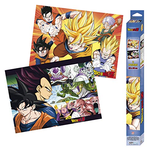 ABYstyle - Dragon Ball Saiyans Chibi Poster Set von ABYSTYLE