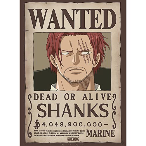 ABYstyle GBEye One Piece Wanted Shanks Poster 38x52cm von ABYSTYLE