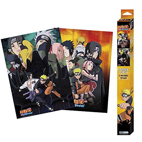 ABYstyle - Naruto Shippuden Set 2 Chibi Posters von ABYSTYLE