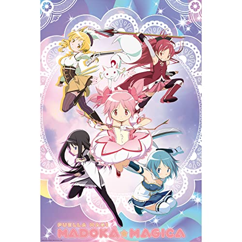 ABYstyle Poster Puella Magi Madoka Magica Group 61x91,5cm von ABYSTYLE