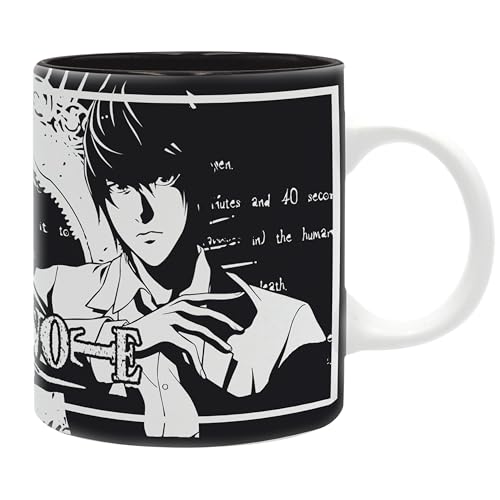 ABYSTYLE Death Note – Tasse – 320 ml – Light vs L – Subli – Box x2 von ABYSTYLE