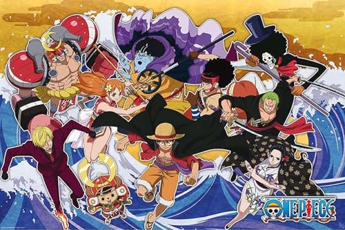 GB eye GBYDCO036 One Piece The Crew in Wano Country Maxi-Poster 61 x 91,5 cm von ABYSTYLE