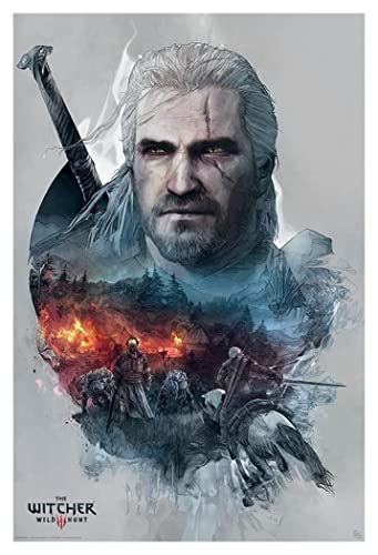 GB eye GBYDCO112 The Witcher Geralt Maxi-Poster von ABYSTYLE