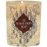 Harry Potter Kerze Marauder's Map beige/rot, aus Wachs/Glas, in Geschenkverpackung. von ABYSTYLE