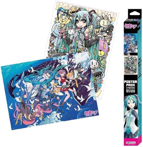 Hatsune Miku - Series 2 - Set 2 Chibi Posters '52x38' Hatsune Miku - Series 2 - Set 2 Chibi Posters '52x38' von ABYSTYLE