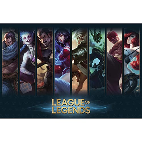 ABYStyle League of Legends Poster Champions (91,5cm x 61cm) von ABYSTYLE