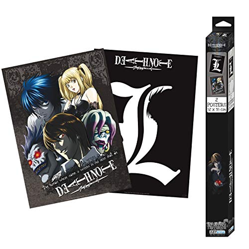 ABYstyle ABYDCO707 Death Note L & Group Chibi-Poster 52 x 38 von ABYSTYLE