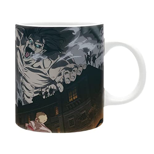 ABYstyle - ATTACK ON TITAN Tasse S4 Key Art, Mehrfarbig, Z110180 von ABYSTYLE