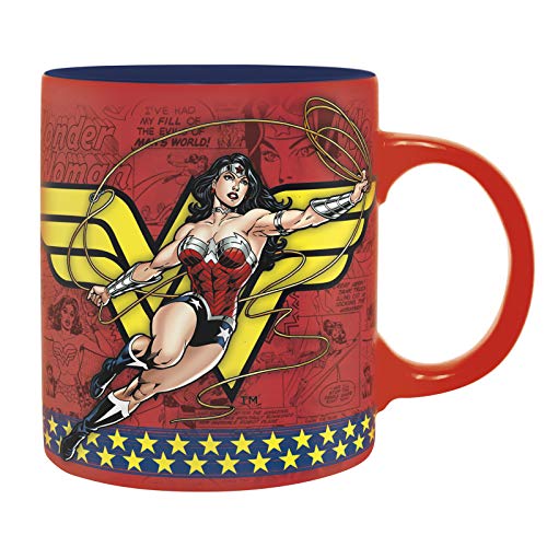 ABYSTYLE - DC Comics - Wonder Woman - Tasse - 320 ml - Hauptfigur von ABYSTYLE