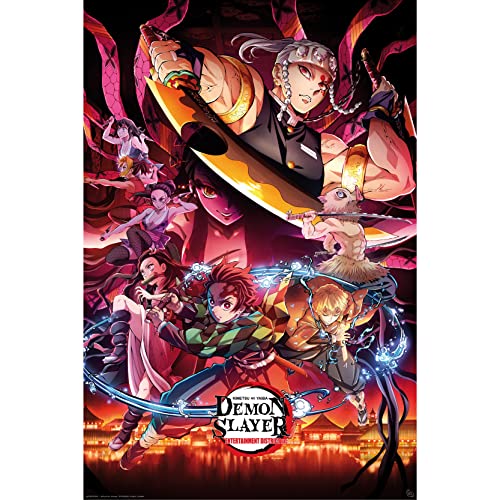 ABYstyle Demon Slayer Entertainment District Poster 61x91,5cm von ABYSTYLE