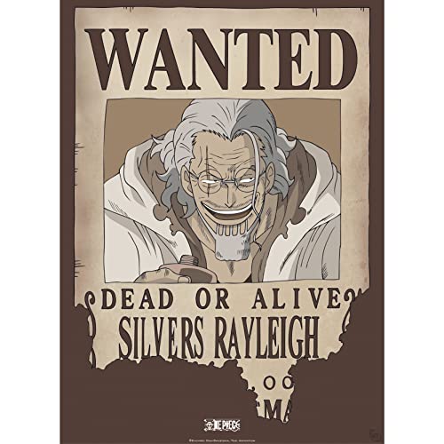 ABYstyle One Piece Wanted Rayleigh Poster 38x52cm von ABYSTYLE