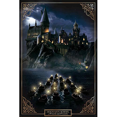 ABYstyle Harry Potter - Château de Poudlard - Poster 91x61cm von ABYSTYLE