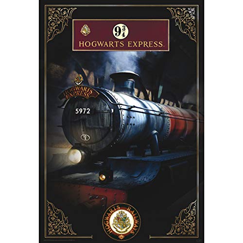 ABYstyle - Harry Potter - Poster Hogwarts Express (91,5 x 61) mehrfarbig von ABYSTYLE