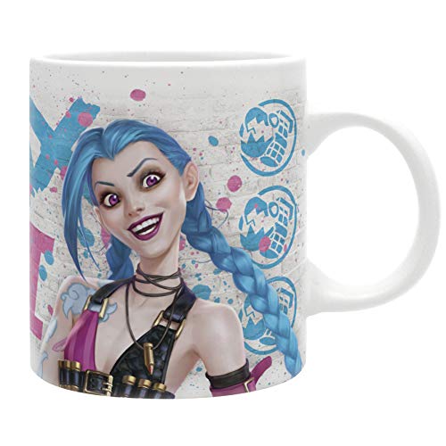 ABYSTYLE - LEAGUE OF LEGENDS - Becher - 320 ml - Vi vs Jinx von ABYSTYLE