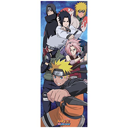 ABYSTYLE - Naruto Shippuden - Türposter - Group (53x158) von ABYSTYLE