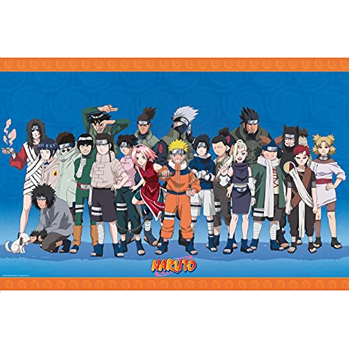ABYstyle Naruto - Konoha Ninjas - Poster 91x61cm ABYstyle Naruto - Konoha Ninjas - Poster 91x61cm von ABYSTYLE