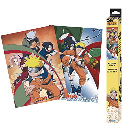 ABYstyle - Naruto Set 2 Chibi Posters Team 7 von ABYSTYLE