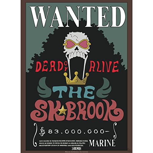 ABYstyle One Piece Wanted Brook Poster 38x52cm von ABYSTYLE