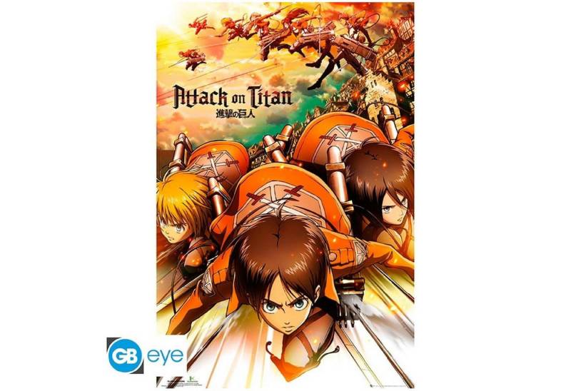 ABYstyle Poster ATTACK ON TITAN - Poster Attack (91.5x61) von ABYstyle