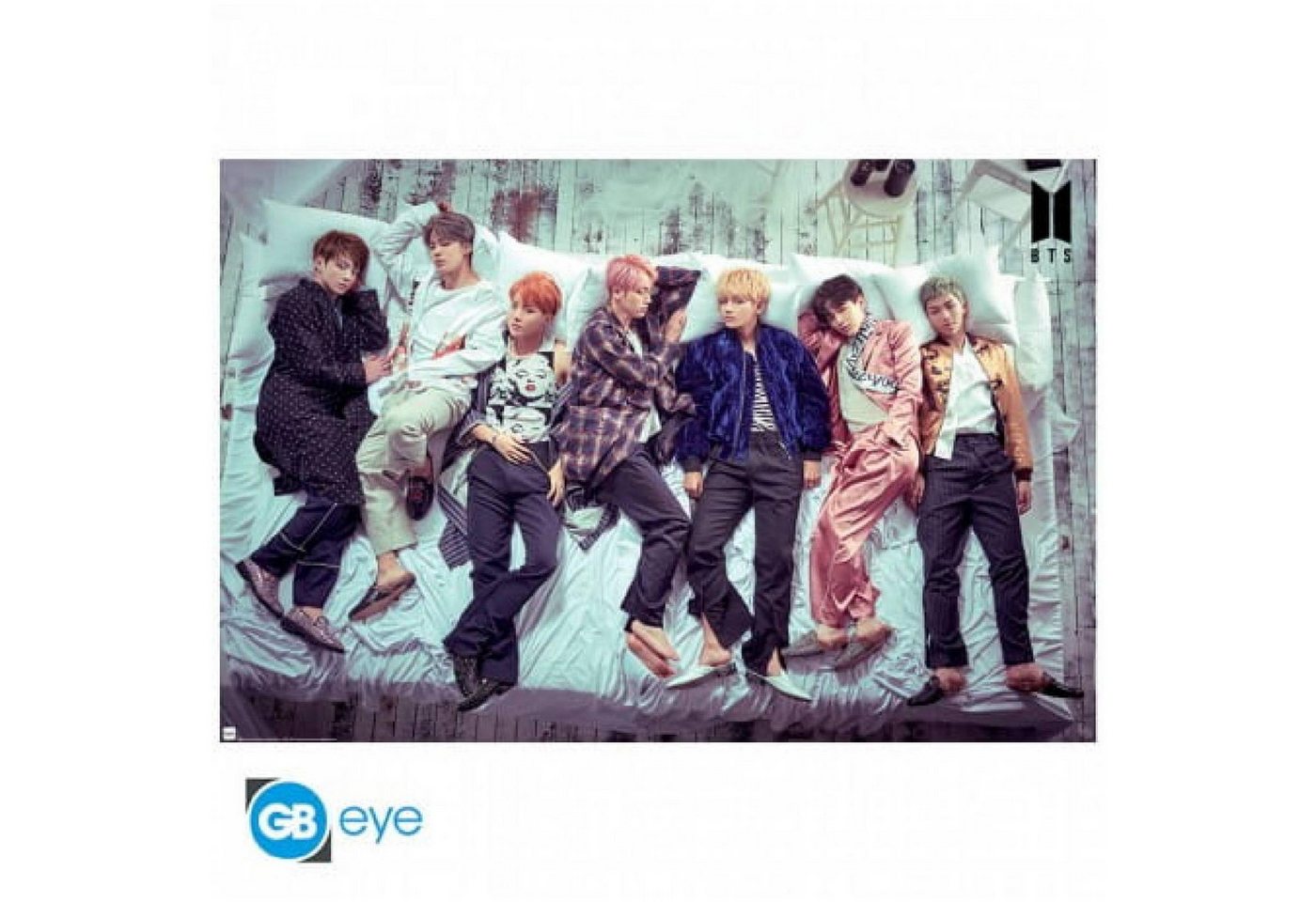 ABYstyle Poster BTS - Poster Maxi 91.5x61 - Group Bed ABYstyle Poster BTS - Poster Maxi 91.5x61 - Group Bed von ABYstyle
