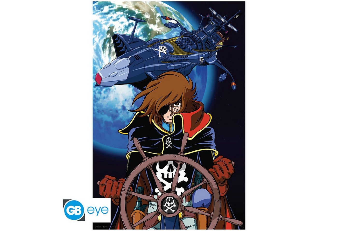 ABYstyle Poster CAPTAIN HARLOCK - Poster Maxi 91cmx51cm - Captain Harlock ABYstyle Poster CAPTAIN HARLOCK - Poster Maxi 91cmx51cm - Captain Harlock von ABYstyle