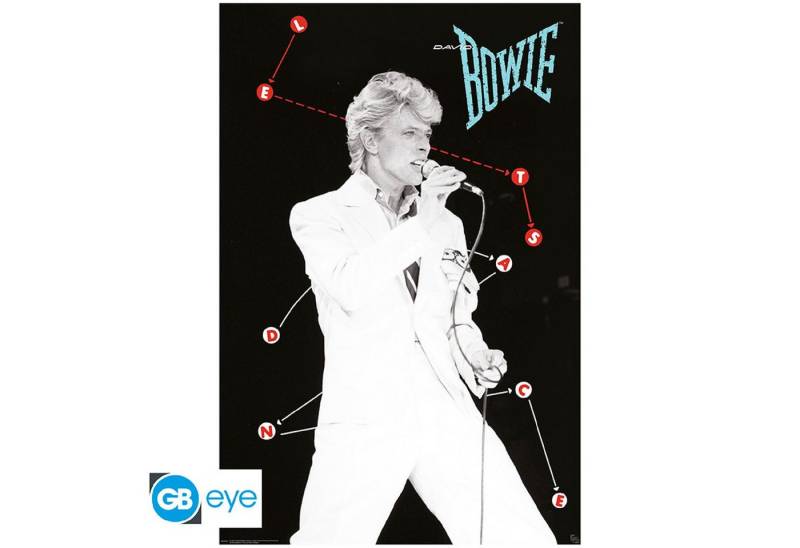 ABYstyle Poster DAVID BOWIE - Poster Maxi 91cmx51cm - Let´s Dance von ABYstyle