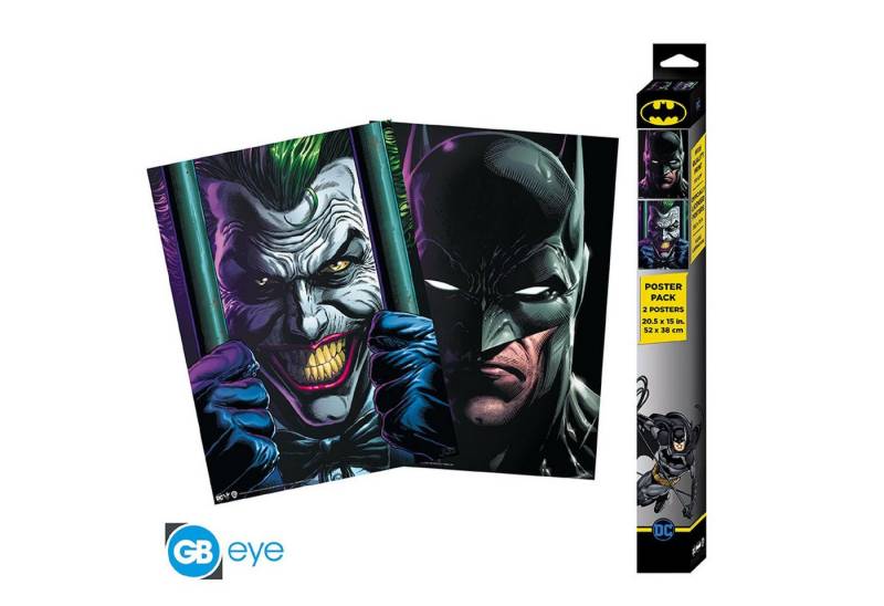 ABYstyle Poster DC COMICS - Set 2 Posters Chibi 52x38 - Batman and Joker ABYstyle Poster DC COMICS - Set 2 Posters Chibi 52x38 - Batman and Joker von ABYstyle