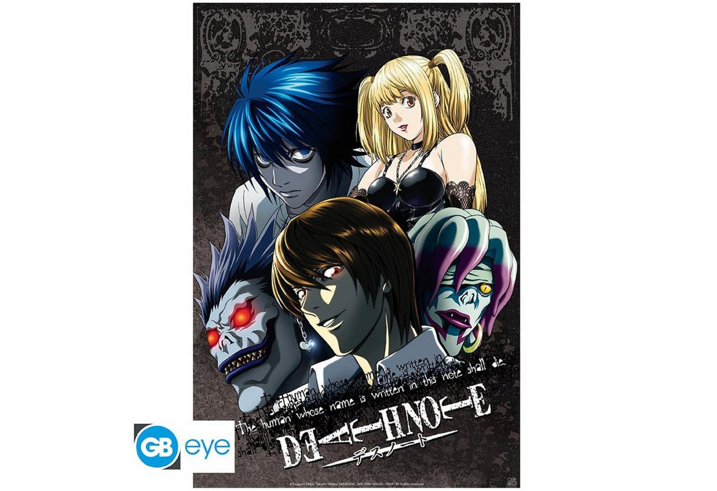 ABYstyle Poster DEATH NOTE - Poster Group1 (52x38) von ABYstyle