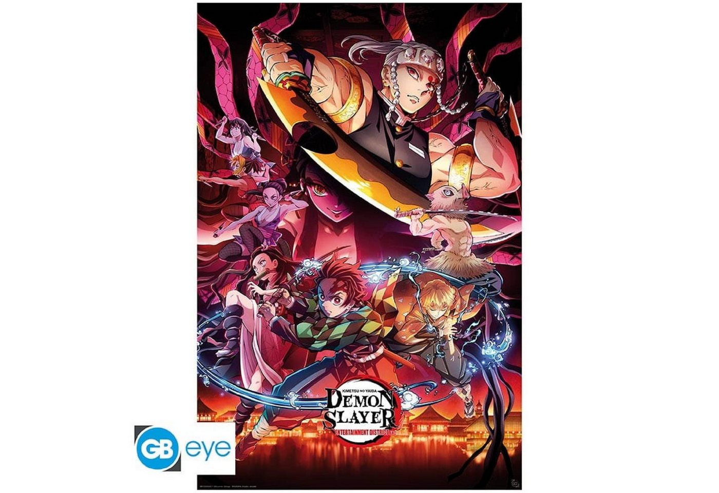 ABYstyle Poster DEMON SLAYER - Poster - Entertainment District ABYstyle Poster DEMON SLAYER - Poster - Entertainment District von ABYstyle