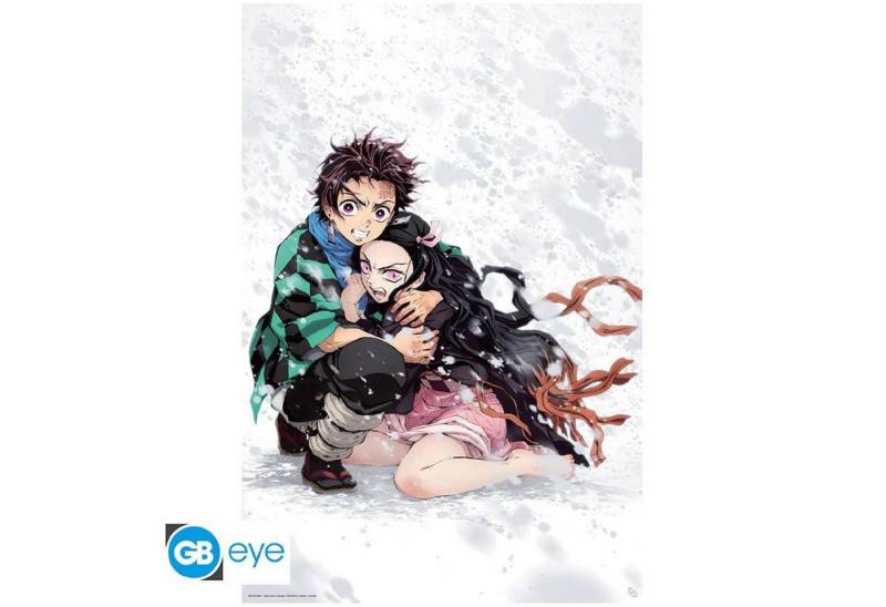 ABYstyle Poster DEMON SLAYER - Poster « Tanjiro & Nezuko Snow » (91.5x61) von ABYstyle