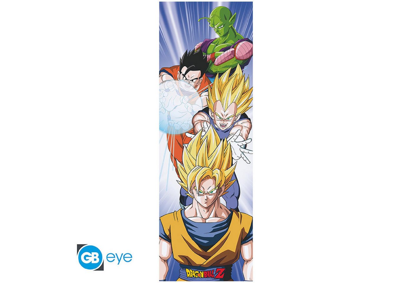 ABYstyle Poster DRAGON BALL - Door Poster - Saiyans (53x158) von ABYstyle