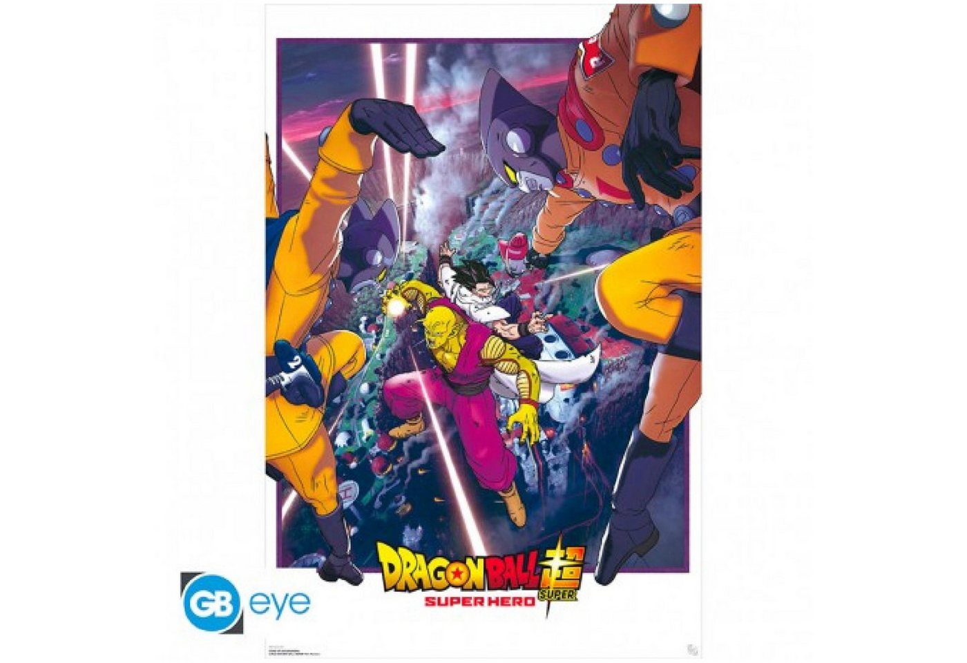 ABYstyle Poster DRAGON BALL HERO - Poster Maxi 91cmx51cm - Gohan & Piccolo von ABYstyle