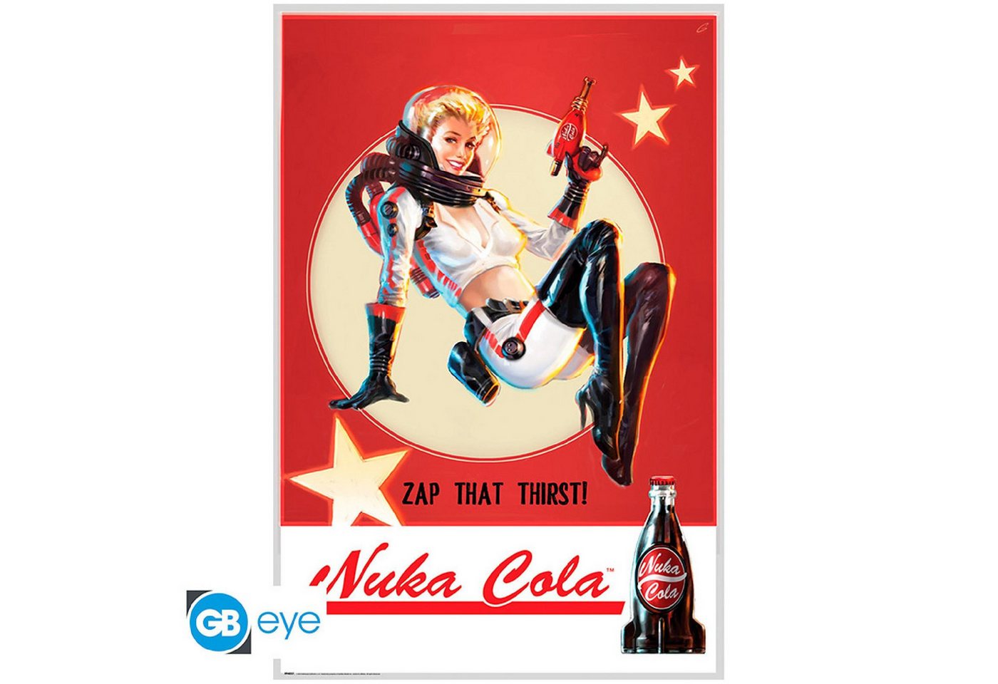 ABYstyle Poster FALLOUT - Poster Maxi 91cmx51cm - Nuka Cola von ABYstyle